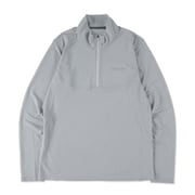 クライムスピードロングスリーブジップ Climb Speed L/S Zip TSSMC214 046 グレー Mサイズ [アウトドア カットソー メンズ]