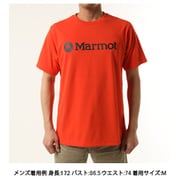 ベーシックロゴTシャツ Basic Logo-T TSSMC211 078 オレンジ Sサイズ [アウトドア カットソー メンズ]