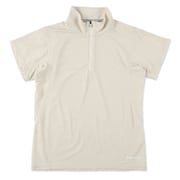 ウィメンズ クライムスピードショートスリーブジップ W's Climb Speed S/S Zip TSSWC215 025 ホワイト Sサイズ [アウトドア カットソー レディース]