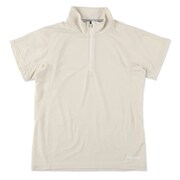 ウィメンズ クライムスピードショートスリーブジップ W's Climb Speed S/S Zip TSSWC215 025 ホワイト Mサイズ [アウトドア カットソー レディース]