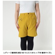 ウィメンズ ミニマルライトハイカーショートパンツ W’s Minimal Light Hiker Short Pants TSSWP208 189 ペールイエロー Lサイズ [アウトドア ショートパンツ レディース]