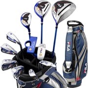 FL-G01-TF [FILA GOLF メンズ ゴルフクラブセット【右用/S】 + 【ネイビー】FILA スタンドバッグ]
