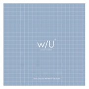 WU/ノート付箋 スクエア/パウダーブルー WU-FSTN-S-B