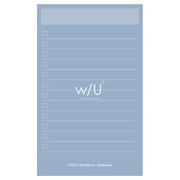 WU/ノート付箋 スリム/パウダーブルー WU-FSTN-R-B