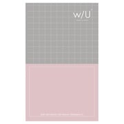 WU/ノート付箋 ミックス/ピンクブラック WU-FSTN-M-PD