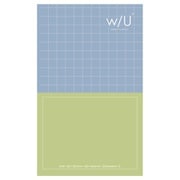 WU/ノート付箋 ミックス/ブルーグリーン WU-FSTN-M-BG