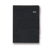 【限定】2023年4月始まり Appoint(アポイント) ダイアリー 1ヶ月ブロック+メモ A6 ブラック E8823
