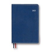 【限定】2023年4月始まり Appoint(アポイント) ダイアリー 1週間バーチカル A6 ブルー E8825