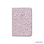 【限定】2023年4月始まり MILL(ミル) 1ヶ月ブロック 日曜始まり 薄型 FLOWER A6 パープル E9527