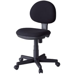 事務イス 肘なし ブラック C622R BK