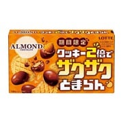 クッキー2倍でザクザクとまらん アーモンドチョコレート 86g