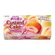 白桃のカスタードケーキ 6個