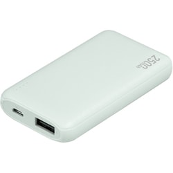 EXHEART コンパクトモバイルバッテリー 2500mAh 入力（microUSB×1） 出力（USB-A×1） ミント EX-EMB-C2500GN