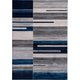 ルームサイズラグ ドッカー デニムブルー UW33561R