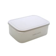 T12225 [エンバランス レクタングル コンテナ XL 2100ml ザル付 ホワイト]