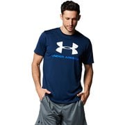 テック ビッグロゴ ショートスリーブTシャツ メンズ フィットネス 半袖シャツ Academy(408) SMサイズ 1359132