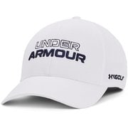 UAジョーダン スピース ツアー ハット UA Jordan Spieth Tour Hat 1361545 101 White/Midnight Navy LGXLサイズ [ゴルフ 帽子 メンズウェア]