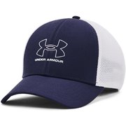 UAアイソチル ドライバー メッシュキャップ UA Iso-chill Driver Mesh 1369804 410 Midnight Navy/White LGXLサイズ [ゴルフ 帽子 メンズウェア]