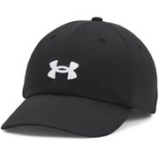 UAブリッツィング アジャスタブル キャップ UA W BLITZING ADJUSTABLE 1376705 Black/White(001) [スポーツウェア アクセサリ キャップ]