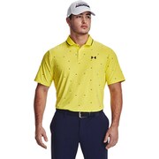 UAアイソチル ポロ (エッジ) UA Iso-Chill Edge Polo 1377365 799 STF/WHT/MDN MDサイズ [ゴルフ ポロシャツ メンズウェア]