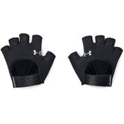 UAトレーニンググローブ UA W Training Glove 1377798 Black/Silver(001) SMサイズ [フィットネス トレーニンググローブ]