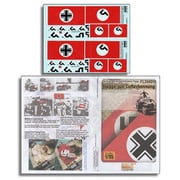 FL354010 1/35 デカール WWII ドイツ 対空識別/標識旗 [プラモデル用品]