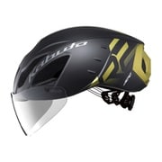 自転車ヘルメット AERO-R2 G-1 マットブラックゴールド XS/Sサイズ(54~56cm)
