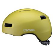 自転車ヘルメット CANVAS-CROSS マットマスタード M/Lサイズ（57～59cm）