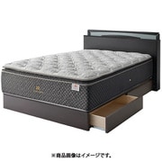 ベッドフレーム ヴェイル Vail DR(ドロアータイプ) ダークブラウン シングル S97-DR-F