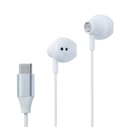 Type-C直結 Inner ear headphones ホワイト HP-NEL12CW