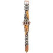 CWBWM-AW02PMO [モリスデザインウォッチバンド for Apple Watch （41/40/38mm） ピンパネル（オレンジ）]