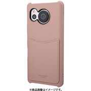 CSCSH-AQ11PNK [Shrink PUレザーケース for AQUOS sense7 ピンク/ピンク]