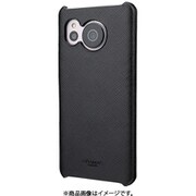 CSCSF-AQ11BLK [サフィアーノPUレザーケース for AQUOS sense7 ブラック]