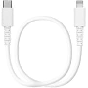 C to Lightning柔らかケーブル PD対応 0.5m WH R05CACL3A02WH