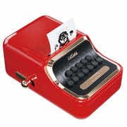 レトロモバイルプリンター レッド MS-MBPR-RD