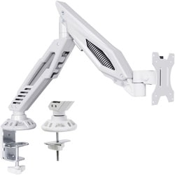 Monitor Arm Gaming ゲーミングデザイン メカニカルスプリング式 液晶モニターアーム ホワイト AS-MAGA01