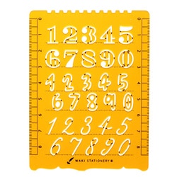 和気文具オリジナル 手帳テンプレート ナンバー