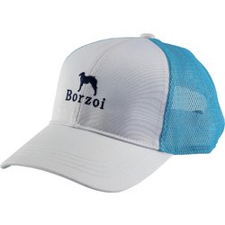 BZC-2325B WH/SAX F [メッシュキャップ ホワイト/サックス]