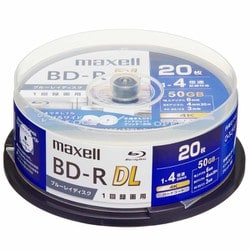 ヨドバシ.com - マクセル Maxell BRV50WPG.20SP [録画用BD-R DL 1回