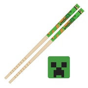 キャラクターグッズ マインクラフト 竹箸＆箸置きセット クリーパー