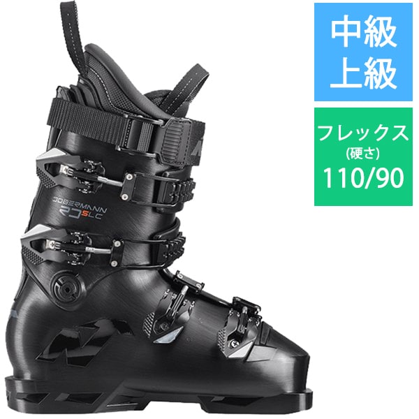 ノルディカ NORDICADOBERMANN 5 RD SOFT L.C. 050A1200100 BLACK 24.5cm [23-24 Newモデル スキーブーツ 中級・上級]Ω