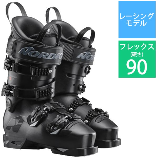 ノルディカ NORDICADOBERMANN 5 SOFT L.C. 050A2800100 BLACK 22.5cm [23-24 Newモデル  スキーブーツ レーシング]Ω