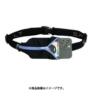 スパイベルト ラージ SPIBELT LARGE SPI-302-013 ブラック/ライトブルーZip [ランニング スポーツ ポーチ]
