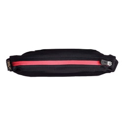スパイベルト ラージ ウォーターレジスタント SPIBELT LARGE WATER RESISTANT SPI-310-004P ブラック/ホットピンクZip Pro [ランニング スポーツ ポーチ]