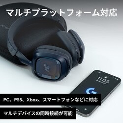 ロジクール　ワイヤレスヘッドセット　ASTRO A30 A30PSBL ネイビー どんな使用環境でも快適なプレイを実現する「ASTRO A30