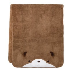 アニマルきゅうそくタオル ヘアドライタオル カワウソ 17811-32