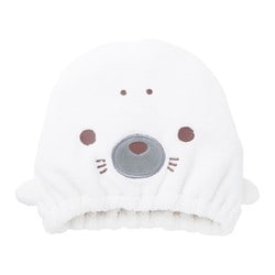 アニマルきゅうそくタオル ヘアキャップ アザラシ 17813-12