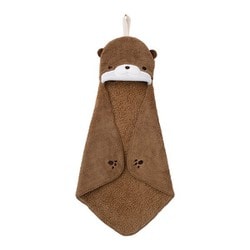 アニマルきゅうそくタオル ポケットタオル カワウソ 17814-32