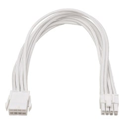 PCI Express用 電源延長スリーブケーブル 30cm ホワイト PX-015V-WH2