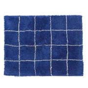 バスマット 乾度良好 モディッシュ 45×60cm ネイビー